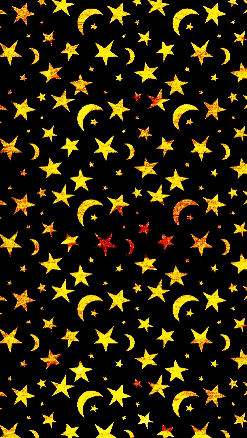 Crescent Moons & Stars