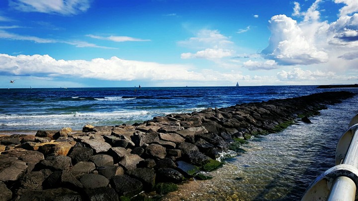 peace in blue