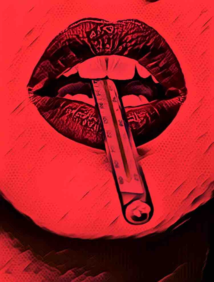 Red lips