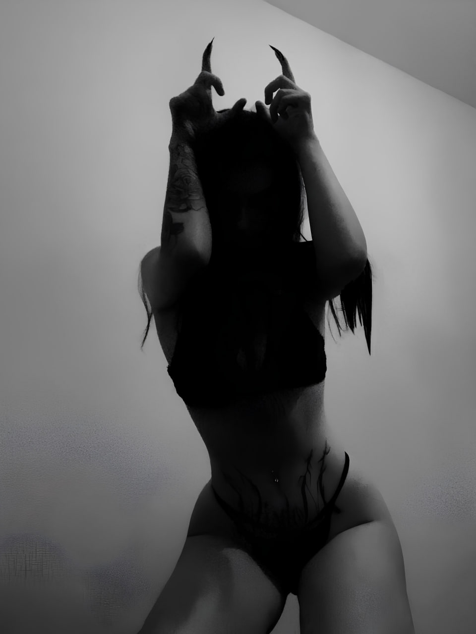 tapety Tattoo, lingerie