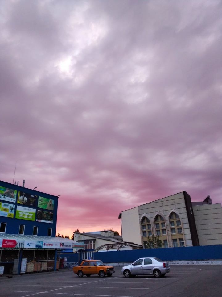 небо