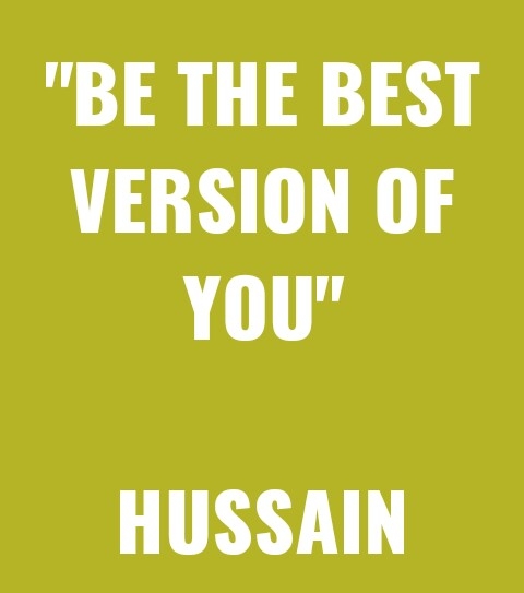 Be the best version of you!