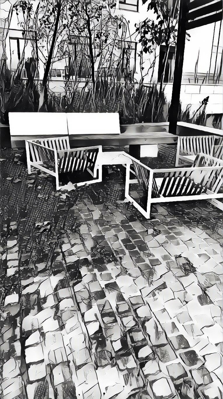black and white autumn at ADA University