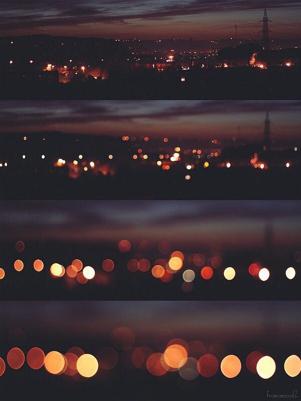 Dark Night .... Little Lights (: