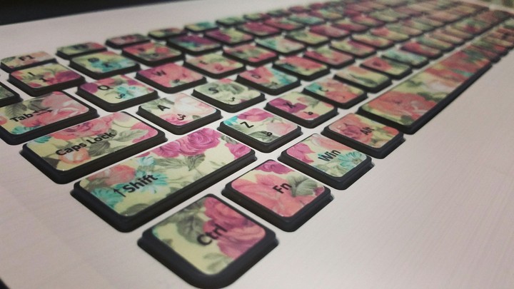 Flower keyboard