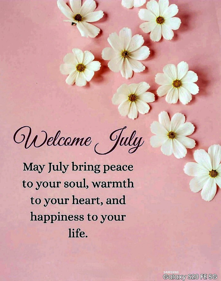 Y❤️. Welcome July
