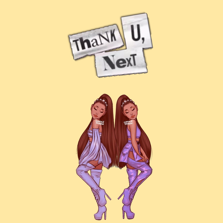 My Ariana Grande wallpaper☁️Thank u, next and sweetener look
