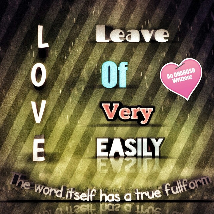 A Kind Of Fullform of love
