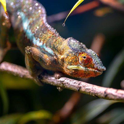 sfondi Chameleons, lizard