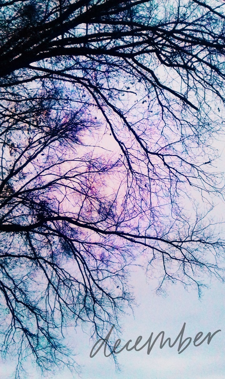 December sunset