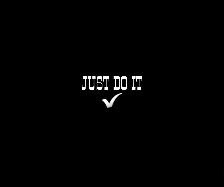 just do it
