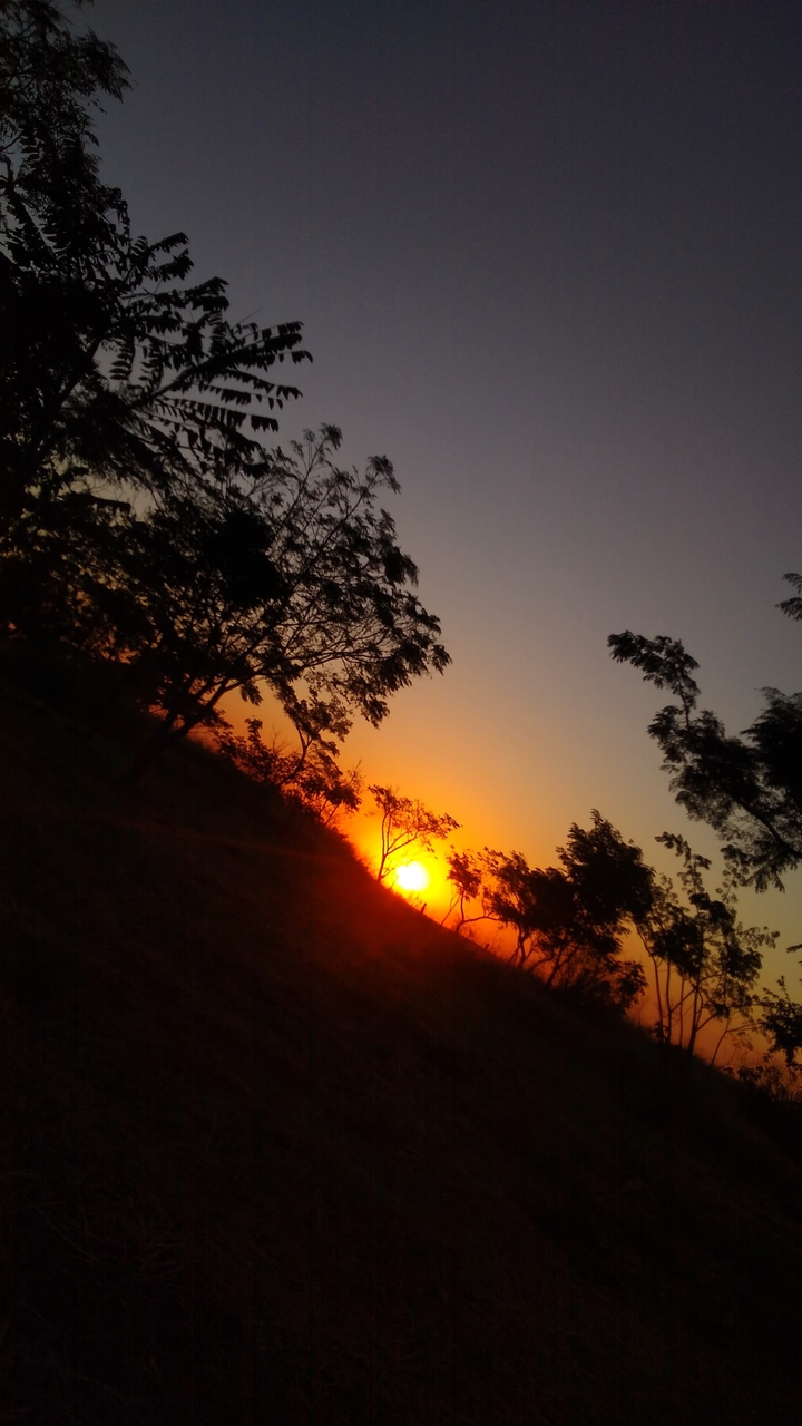 Por do sol
