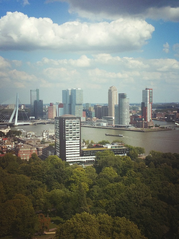 Rotterdam skyline