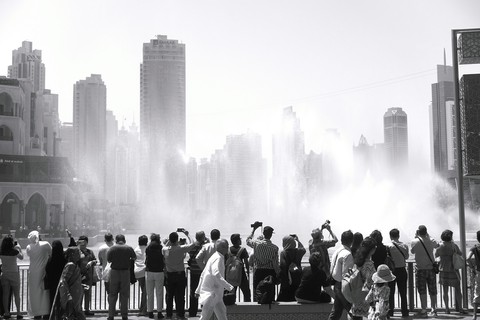 Burj Khalifa- Dancing fountains