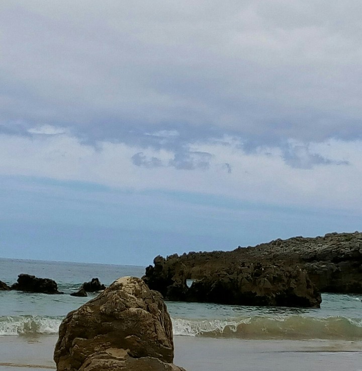 Cold and lonely beach...