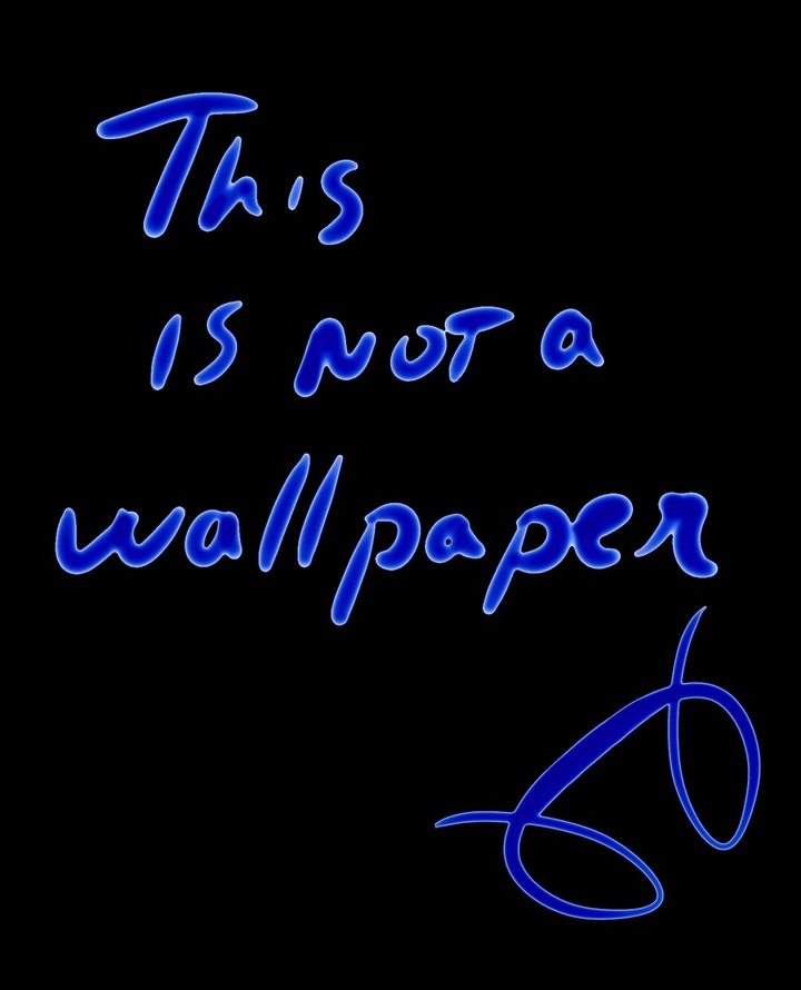 not wallpaper