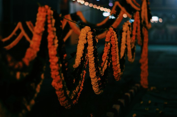marigold garlands