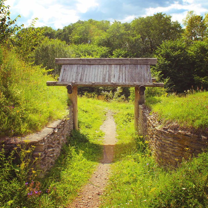 the gate