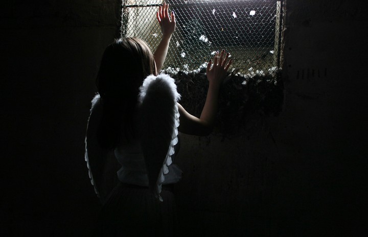 the angel is imprisoned