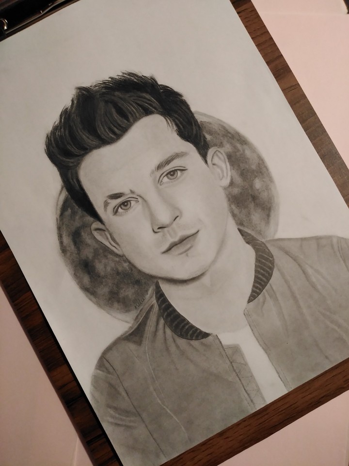 Charlie Puth drawing