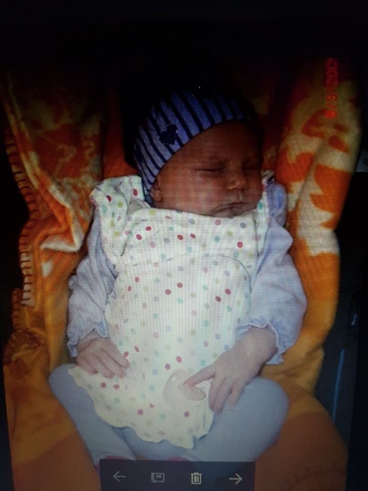 ich als Baby