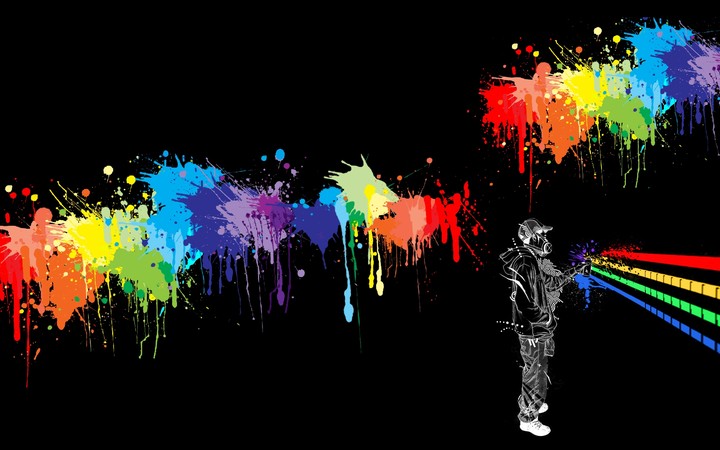 color graffiti