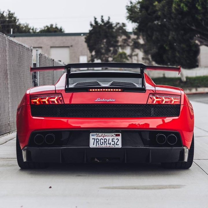 Red Lamborghini