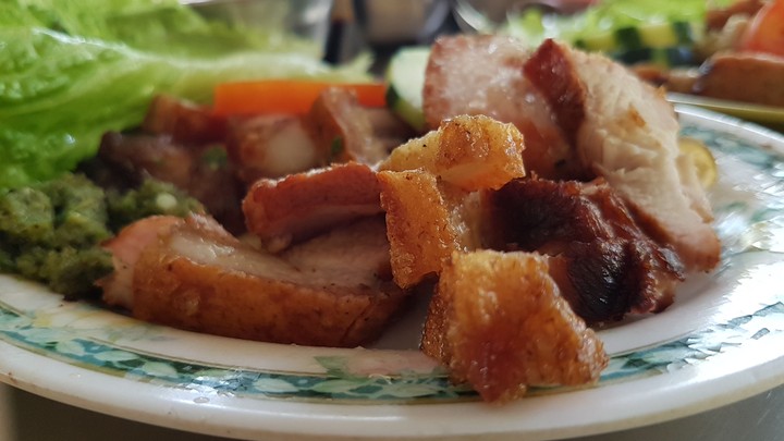 Roast pork Indonesia Medan style