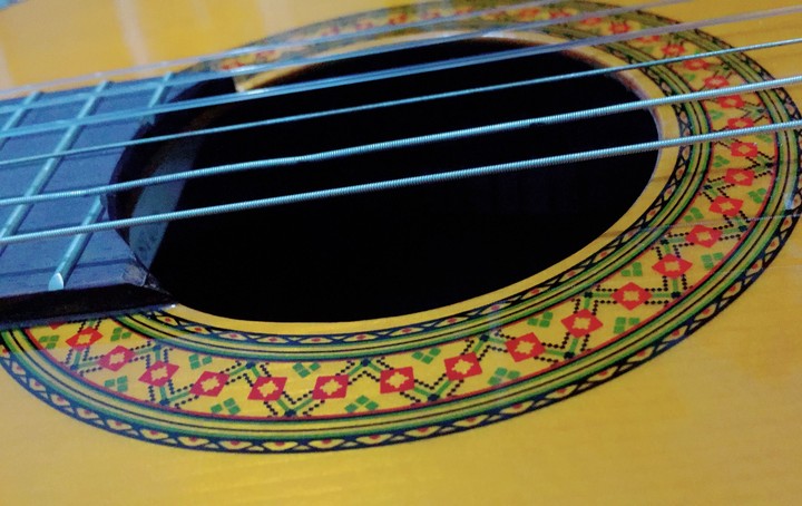 yellow guitar
