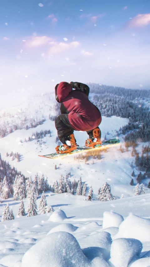 fonds d'écran Snowboarding, snow
