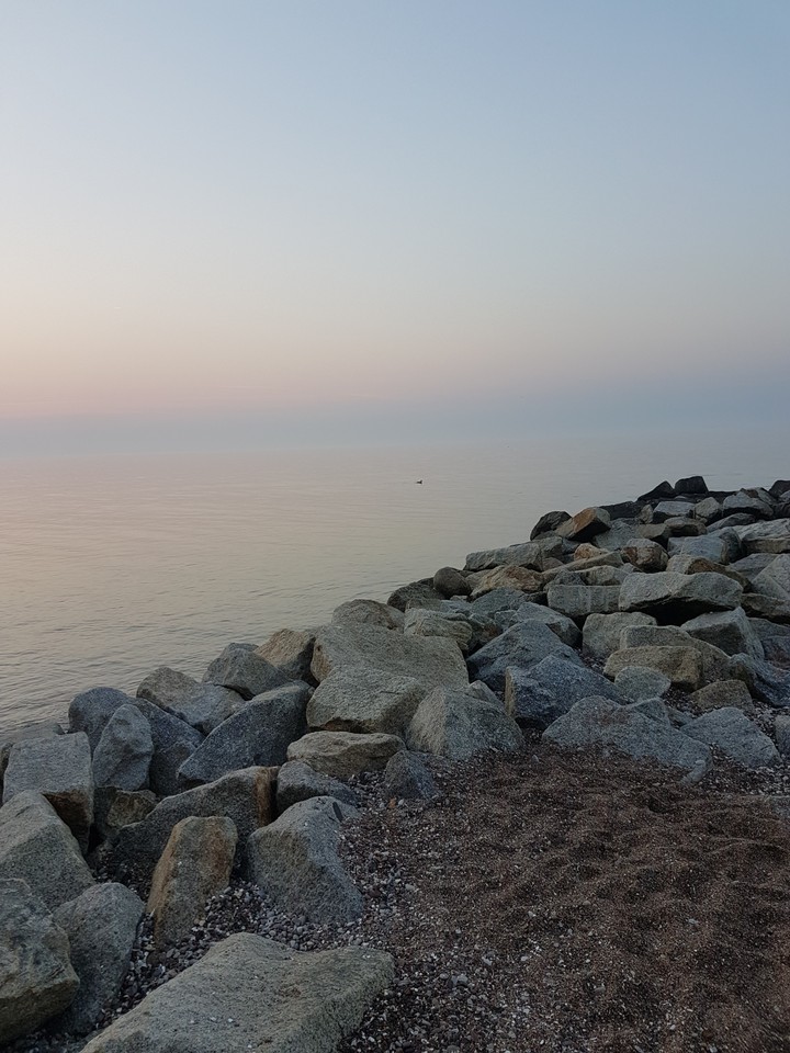 in einerbucht am Meer