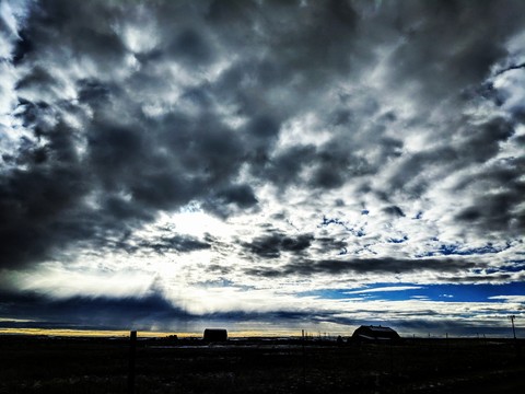 Dark clouds