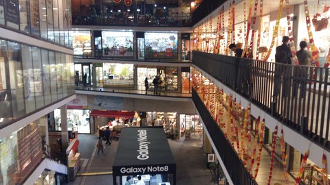 at Insadong street