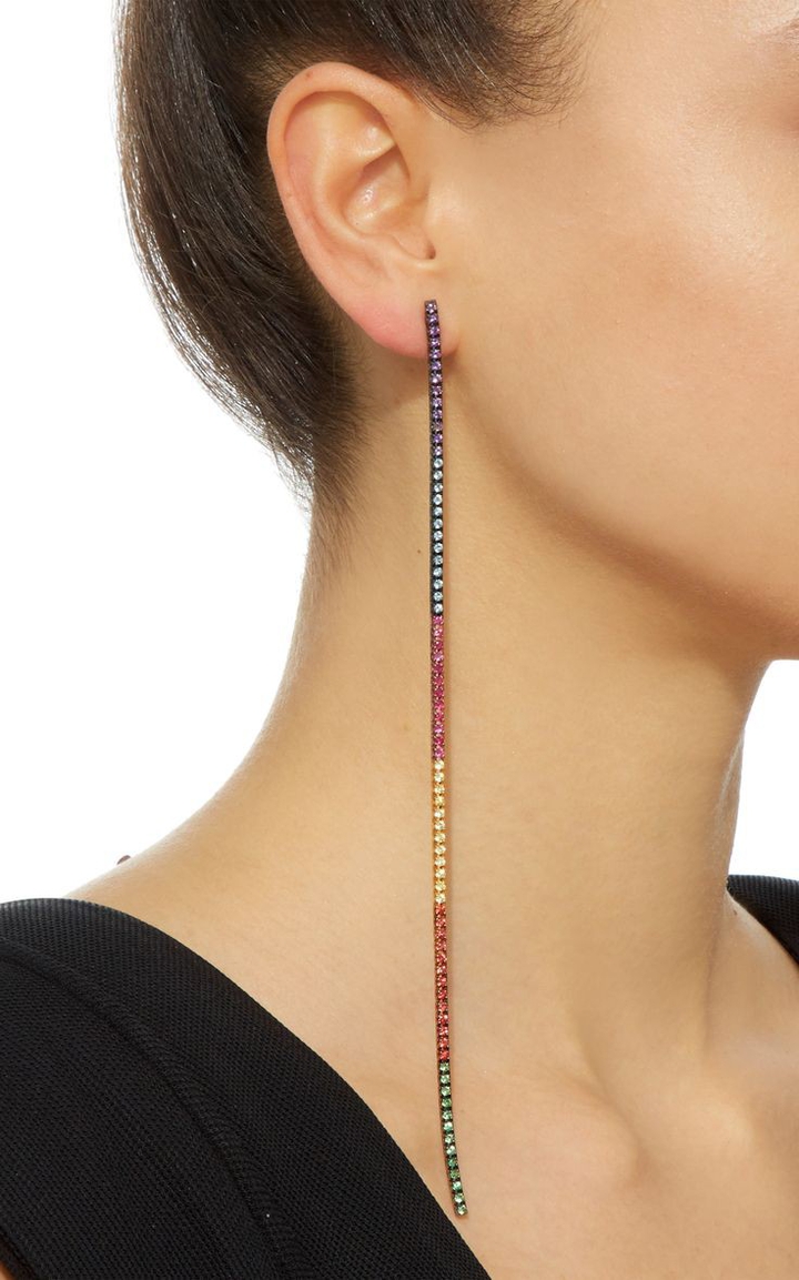 Multicolor Stone Earring