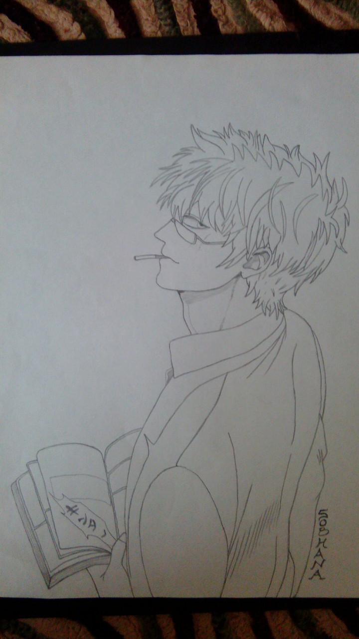 Sketch of Anime character