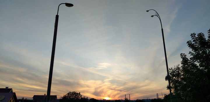 The sunset
