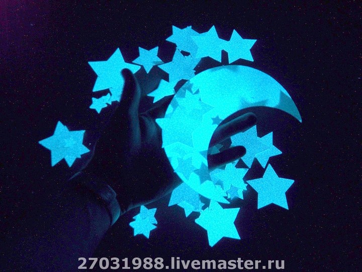 луна и звезды