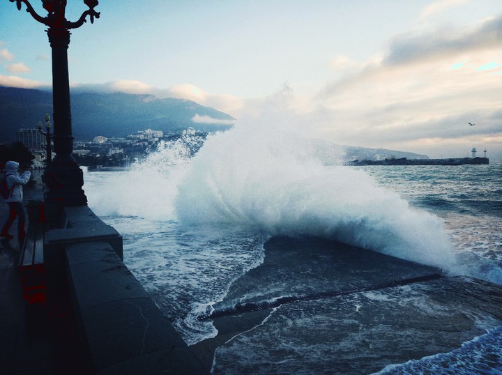 Yalta. Black sea.