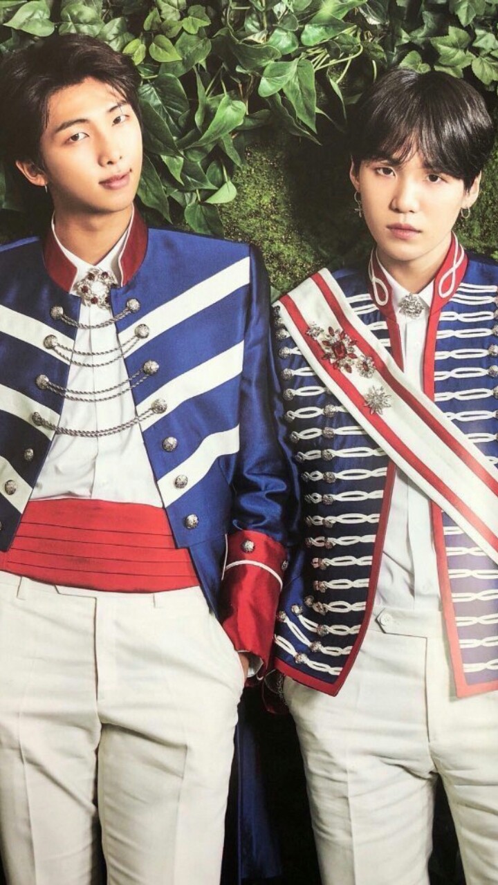 Kim Namjoon and Min Yoongi