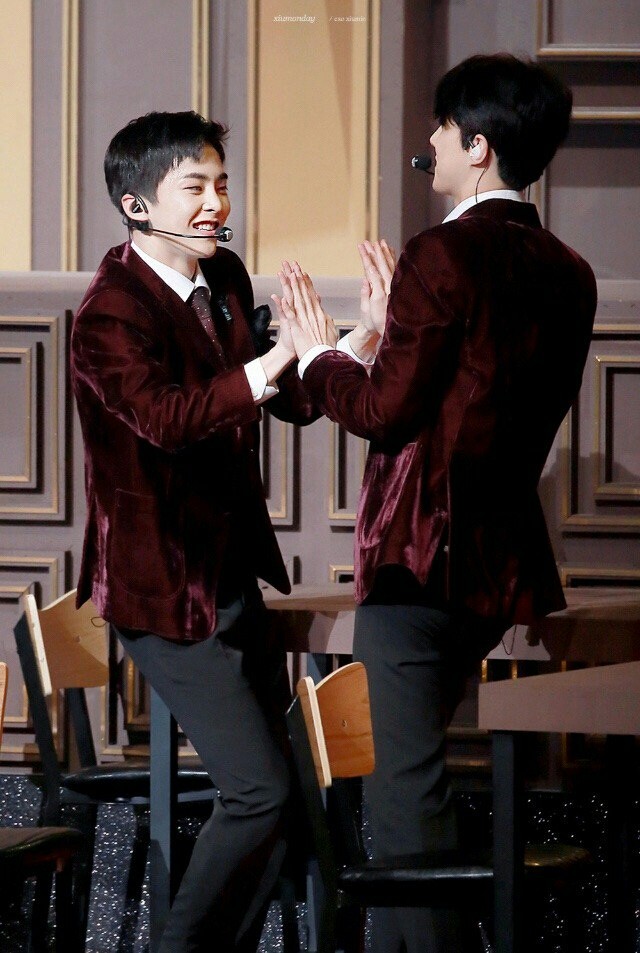- minseok & sehun.