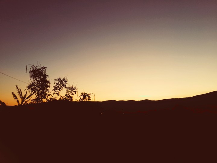 atardecer