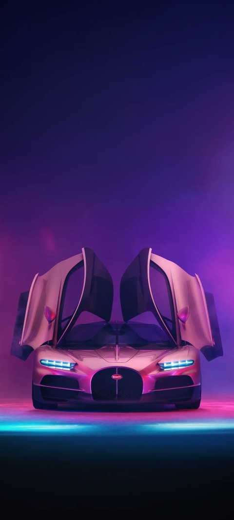 шпалери bugatti, Hood