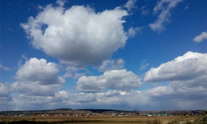 Clouds. Shelekhov.