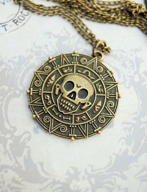 the coin of pirates of the Carribean