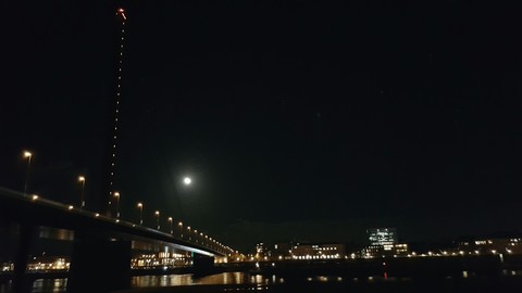 Düsseldorf at night