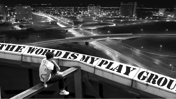 The world is my play ground; )