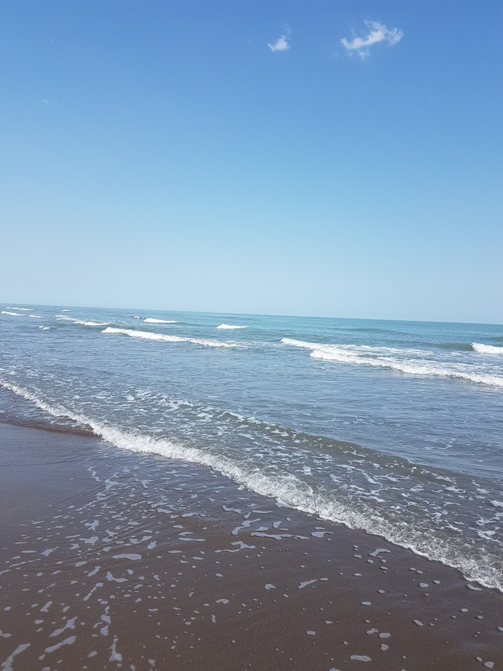 morning at Caspian sea