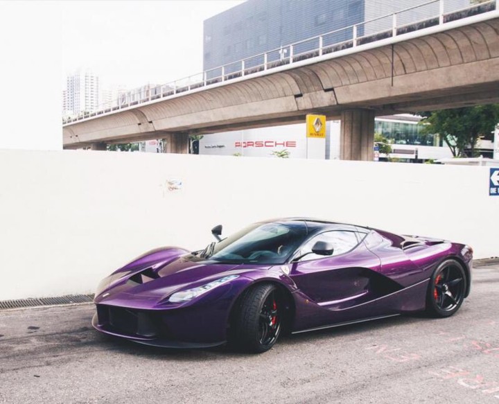Purple LaFerrari