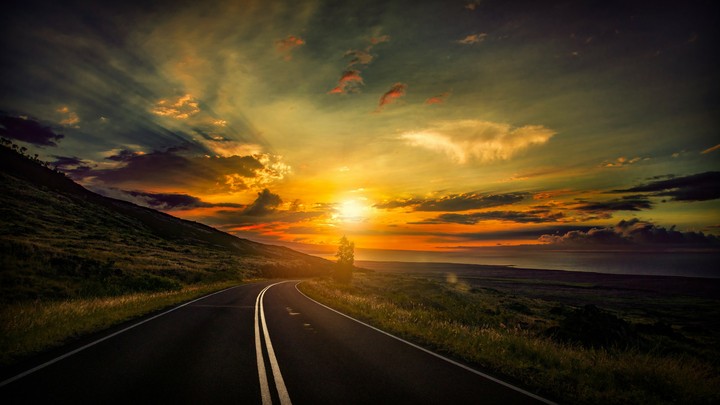 Beautiful sunset