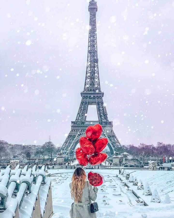 Love with Eiffel Tower